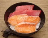 マグロサーモン丼(笹互 綾瀬店)