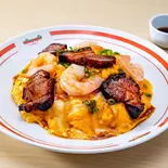 香港風オムライス(海老&叉焼)(洋洋冰室 吉祥寺店)
