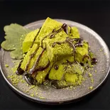 わらびもち~黒蜜抹茶~(豚冷麵 花道 西小山店)