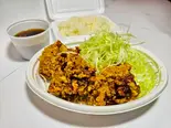 唐揚げ3P 定食（かつ丼もり川千種店 KATSUDONMORIKAWATIKUSATEN）