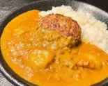 クリーミーハンバーグママカレー（ママカレーの店Kamata Curry）