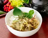 【出汁香る】魯山人が 好んだ鮴(ゴリ)と野菜のかき揚げのお茶漬け（出汁香る・京茶漬け専門処まみれ 心斎橋店）