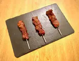 牛はらみ  3本 Beef Skirt Steak（焼き鳥 お持ち帰り専門店 すがもと）