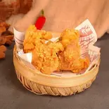 台湾風唐揚げ5個✙お好みのフルーツティーセット（TOKI SEVEN TEA＆台湾鶏排ジーパイ、自家製からあげ 新小岩店）