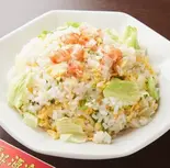 カニレタス炒飯 Crab and Lettuce Fried Rice（東昇酒家 富士見店）