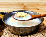 【新感覚】黒毛和牛使用  かきたま ソルロンタンスープ（コムタンス-プ 楽韓 락한）