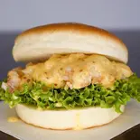 キンボシバーガー(塩)（バーガーキンボシお花茶屋店）