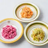 ロシアンサラダ3種盛り（イクラバル）