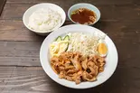 生姜焼き定食(麻布ラーメン 麻布十番店)