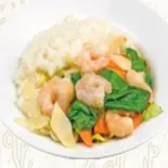 エビのあんかけご飯 虾仁烩饭（台湾料理 金彩）