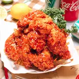 甘辛ヤンニョムチキン（烏煎道黒龍茶 川崎店）