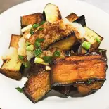 揚げ茄子（中国料理 栄偉豊）