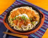 パスタ&ロースカツ和風おろし(がっつりパスタ満腹亭)