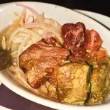国産豚なん骨のシママース煮（おおたマルシェ - とろ〜りカルボー飯とスパイスごはん！ -）