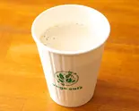 カフェラテ(【自家栽培朝取りレタス使用】サラダとサンドイッチのお店 vege eat′s 堺筋本町店)