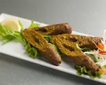 挽肉のソーセージ Sheek Kabab 1pcs（インド料理マハラジャ ボンベイカフェ晴海店）