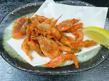甘海老の唐揚げ(四季旬彩 料理人が魅せる神田和食店 桃源郷)