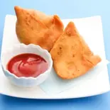 サモサ2個 Samosa 2P（インドダイニング＆バー サティーSATHI）