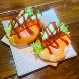 激辛ホットドッグ 2個（Cafe and BAR スープ et）