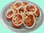トマトサラダ/Tomato Salad（インド・ネパールレストラン クシ）