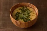 あおさの味噌汁 Aosa Seaweed Miso Soup（【胃腸回復＆健康】お粥定食 いこい亭 幡ヶ谷店）