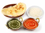 当店人気 2種類カレーセット 2Types Of Curry Set（ハリオム 旗の台店）