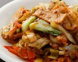【当店オススメNo.3】肉モツミックス炒め 肉炒豚肚牛肚 Mixed Tripe Stir-Fry（チャイナ飯店）