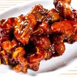 スペアリブの黒酢あんかけ(中華料理西遊記 成増店)