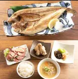 ほっけ塩焼き【豚汁/選べる一品/ごはんセット】（和洋レストラン 岩崎）