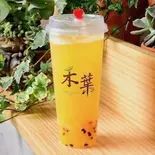 パッションフルーツダブルL Passion Fruit Double (Large)（禾葉(カバ)タピオカ専門店）