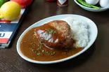 ハンバーグカレーライス hamburg on the curry rice（喫茶サビーズ）