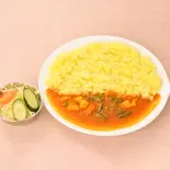 【当店人気No.1ランチ】カレーランチ（インドカレー＆ナン DEVI堺東駅前店）