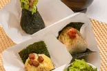 おむすび2個と汁物セット「ミニ生野菜付き」単品より70～100円お得です！（「おむすび おにぎり」シイナノゴハン (肉巻きおむすび 豚汁 生姜焼き ハンバーグ)）