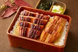 鰻と穴子合わせ盛り重【並】(鰻・とろ穴子 対馬 厳原 吹田)