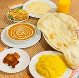 日替わりカレーセット/Today Curry Set（インド料理 ニュータージマハルエベレスト 西九条店）