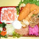 カラメンデラックス弁当（てんこもり弁当湊川店）