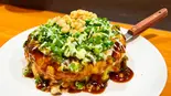 ネギマヨネーズ豚玉焼き（鉄板お好み焼き処 黒。）