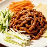 京醤肉絲(ジンジャンロースー)（向陽手打ちラーメン）