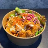 【ヘルシージュージー】ダブルチキン・チキンオーバーサラダ / Double Chicken Over Salad(NY MARKET CHICKEN OVERRICE Yokohama Yamate)
