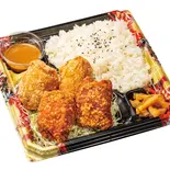 旨辛ガーリックからあげ合盛り弁当（からあげ縁 浅草総本店）