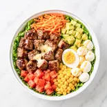 【しっかり満足】とろけるハンバーグサラダボウル（サラダボウル専門店Salad Life(サラダライフ)）