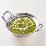 豆ほうれん草カレー Beans Spinch Curry（yabin中川駅前店.(ダルタドカ カレー半額 ¥940—>¥470)）