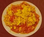 玉子とトマトの炒め Egg ＆ Tomato Stir-Fry（中国飯店 精華楼）