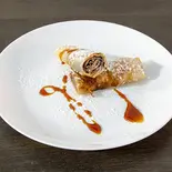 マラウワチョコ味 Malawach with chocolate（ファラッフェル タイム）