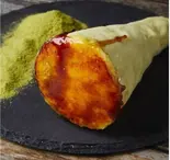 抹茶アイスクレープブリュレ Matcha Ice Cream Crepe Brulee（ザッツ・たかよ食堂(美園店)）