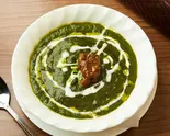 ほうれん草マトンカレー Spinach Mutton Curry(ちゃとりかとり本八幡店)