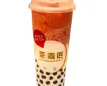 イチゴラテ(Lサイズ タピオカ無し)（茶咖匠 野方店）