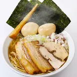 【愛とは味玉2個】味玉特選煮干しラーメン(大盛無料)(中華そば あたり野方店~極上煮干しラーメン)