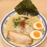 鶏白湯味玉ラーメン（つけ麺や 武双 グランツリー武蔵小杉店）