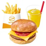 わくわくチーズバーガーセット WAKUWAKU Cheeseburger Set（ゼッテリア ZETTERIA 福岡新天町店）